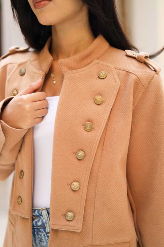 Soldier Jacket - Camel