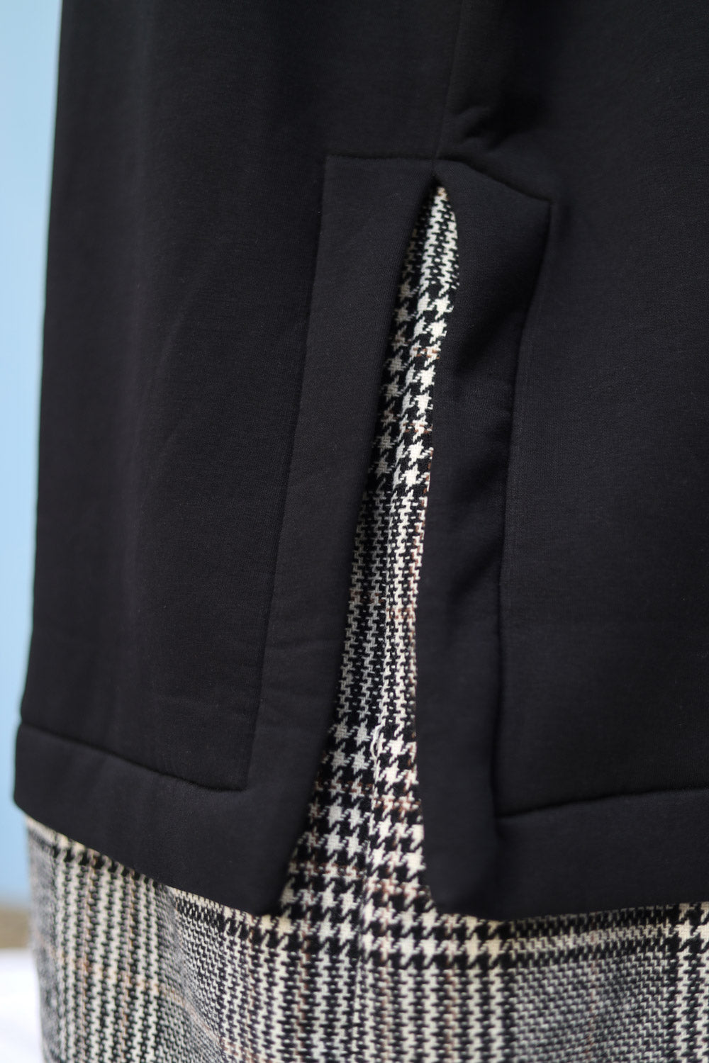 Cocoon Black _ Oversized dress shirt