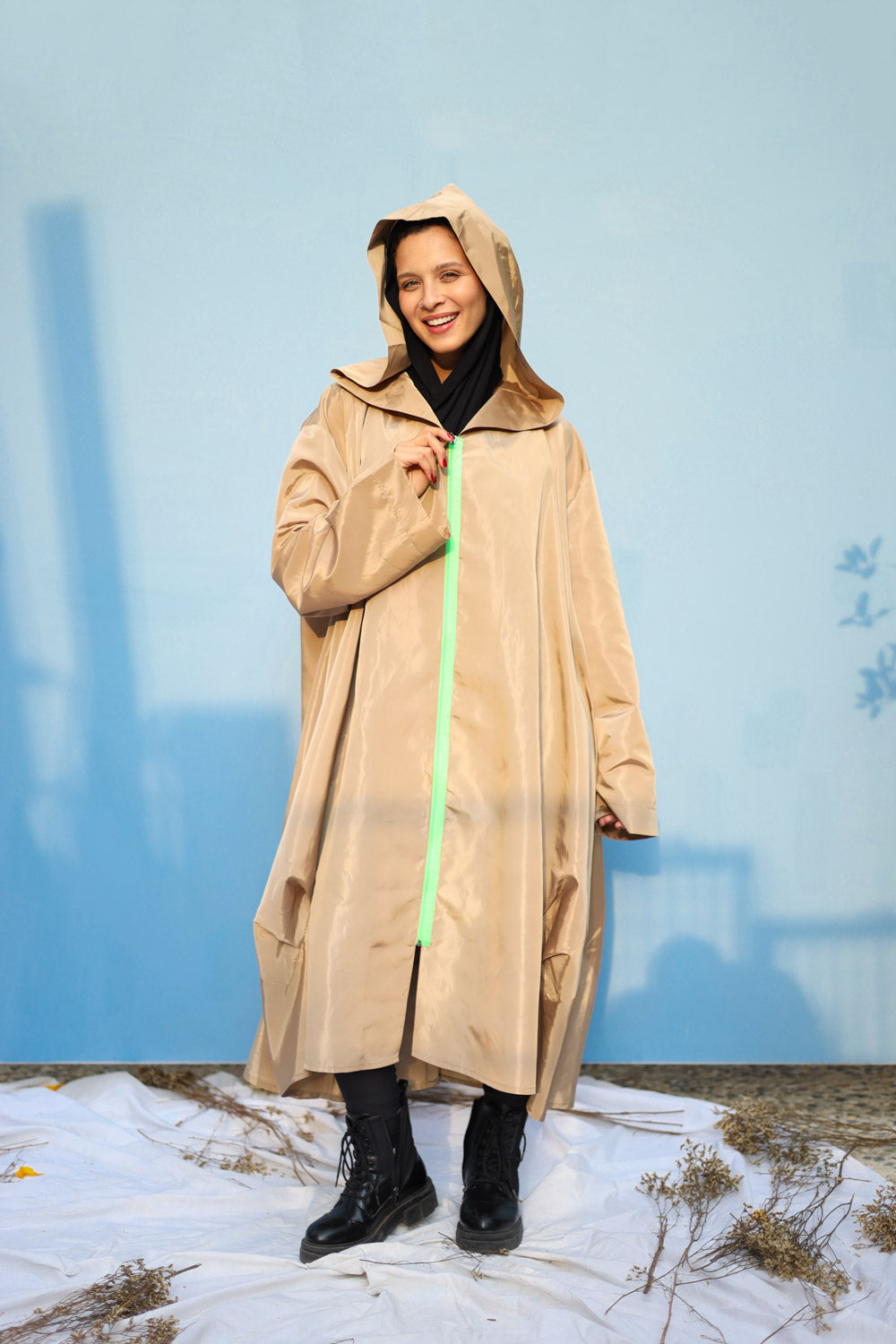 Rain Coat (Beige)