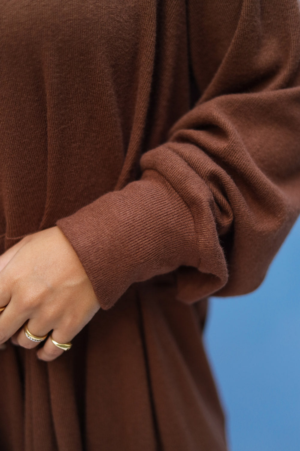 Velora Top- Brown