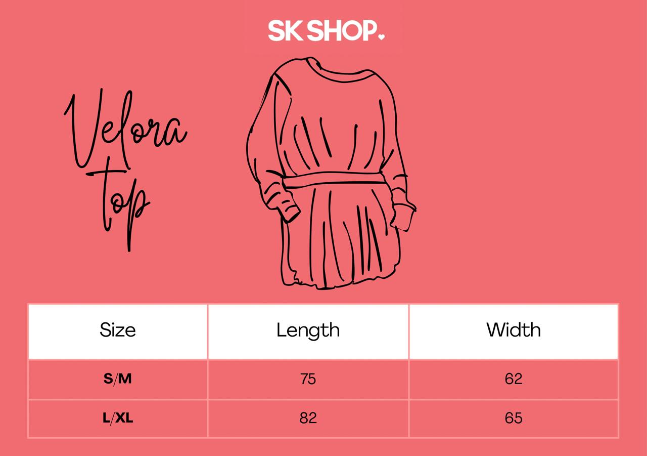 Velora Top- Brown