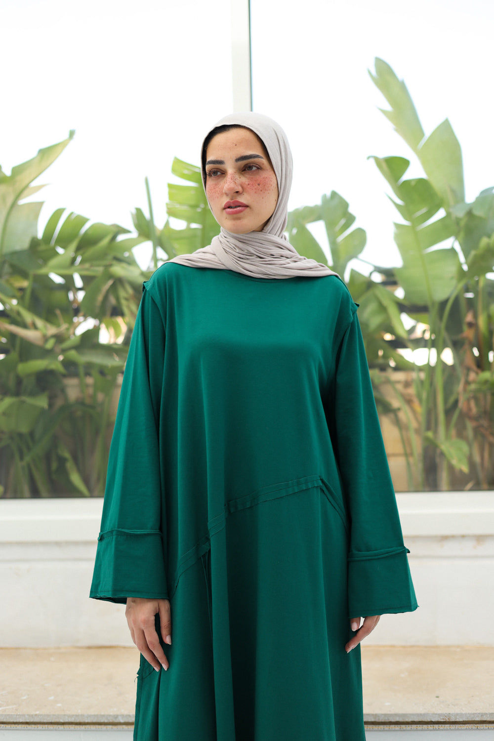Muse dress-Emerald