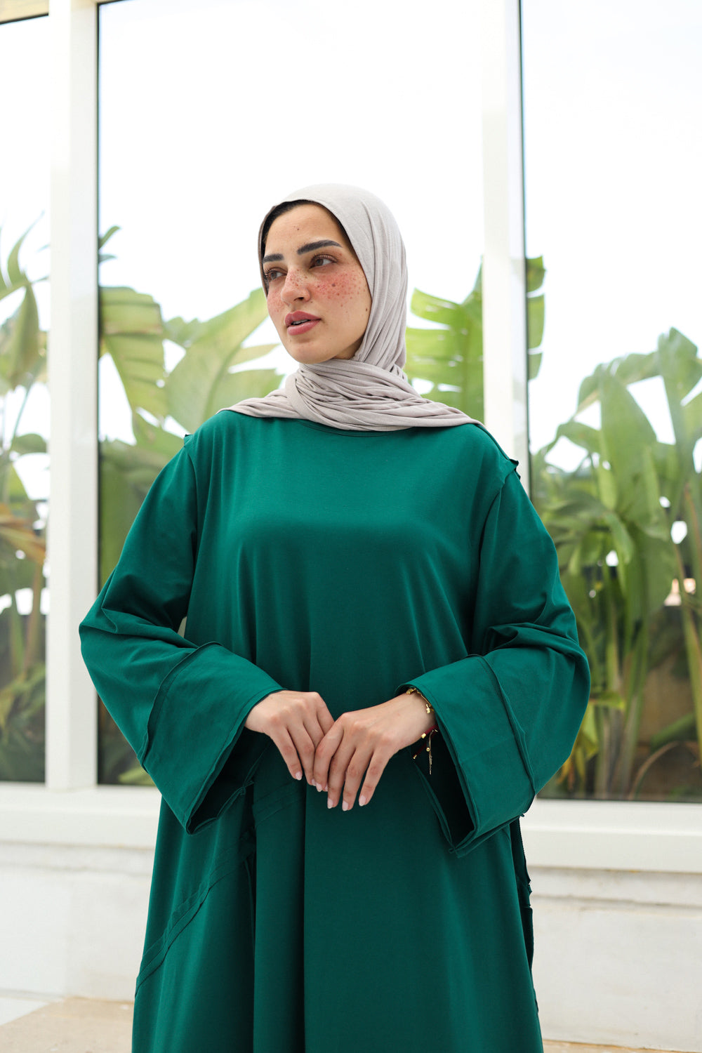 Muse dress-Emerald