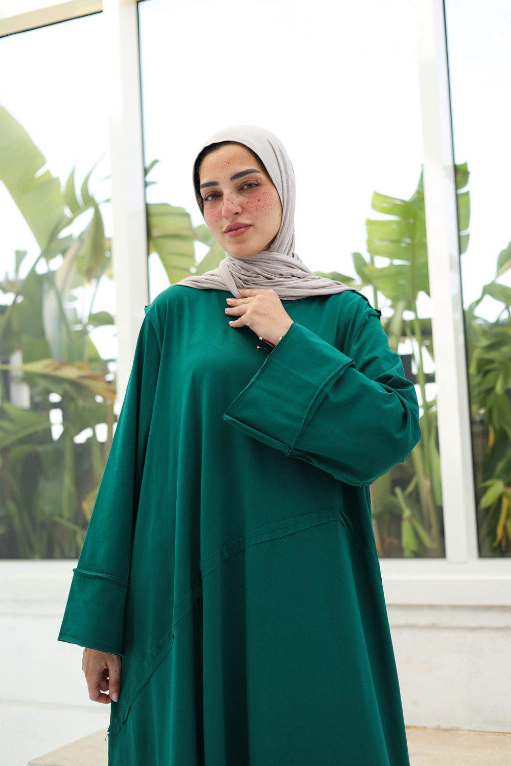 Muse dress-Emerald
