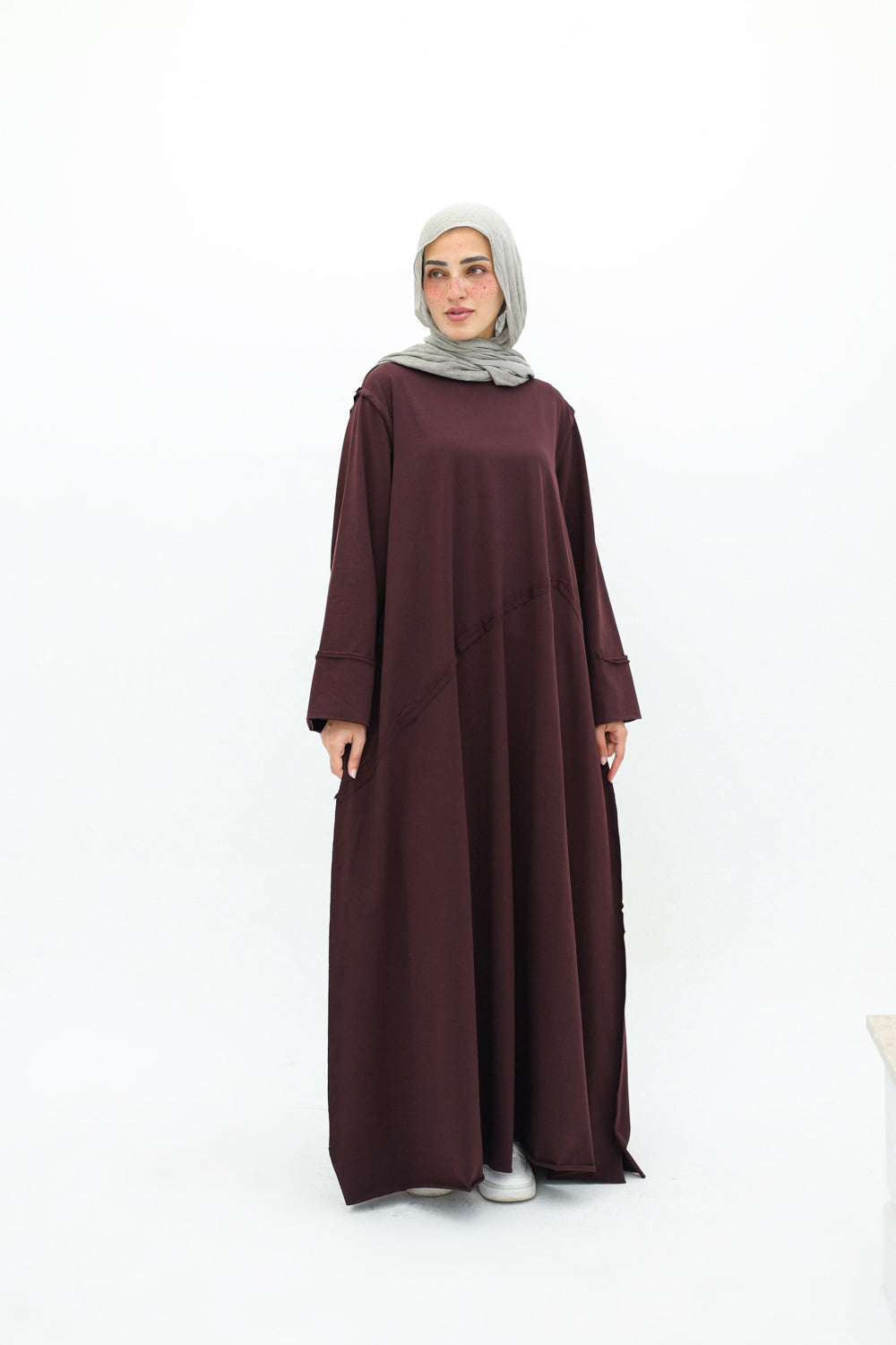Muse Dress- Burgundy