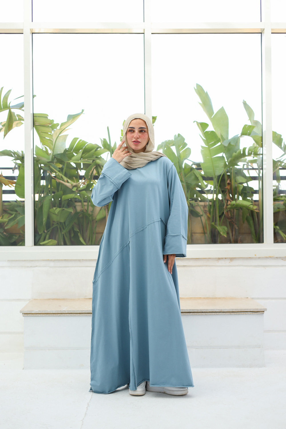 Muse Dress- Sky Blue