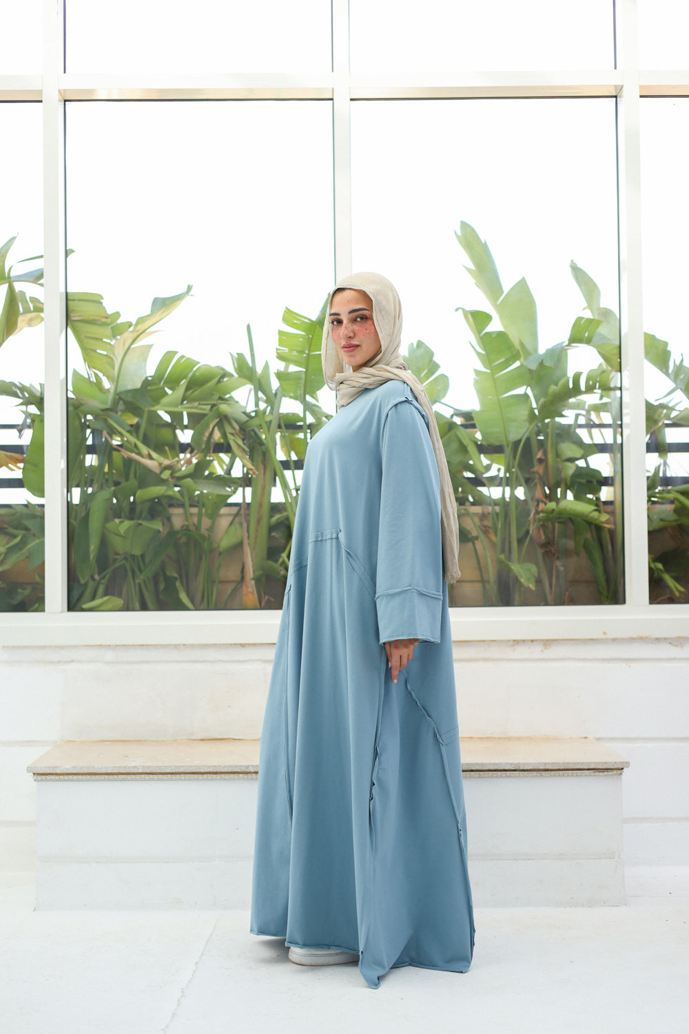 Muse Dress- Sky Blue