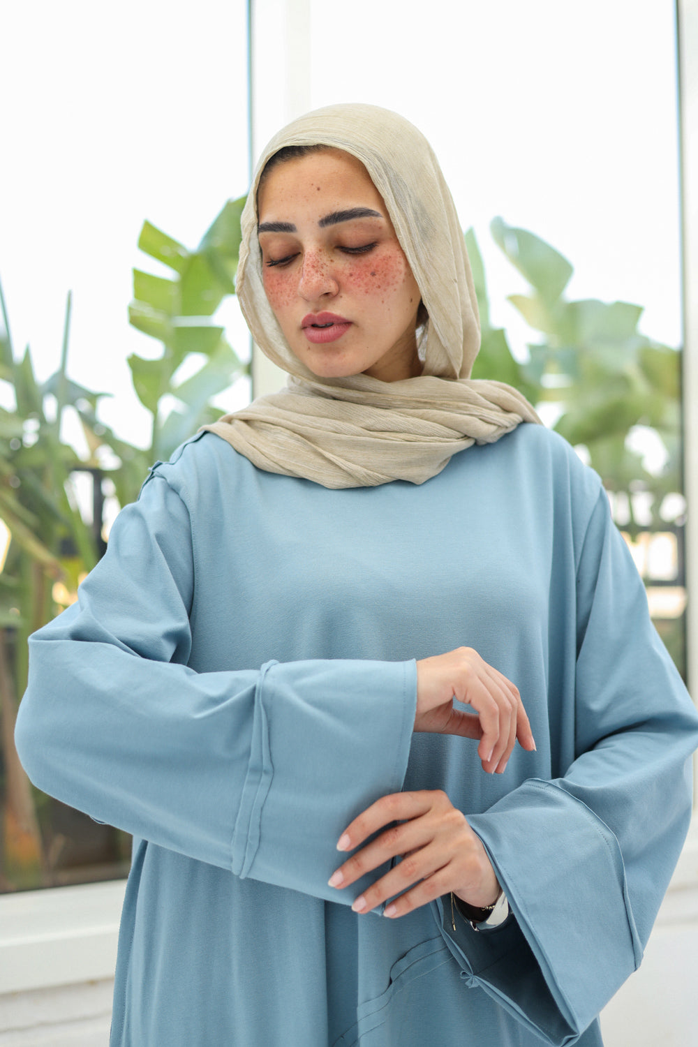 Muse Dress- Sky Blue