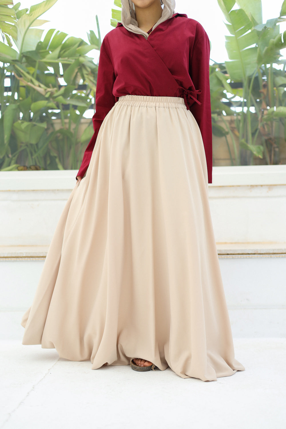 Bubble Skirt (Cream)