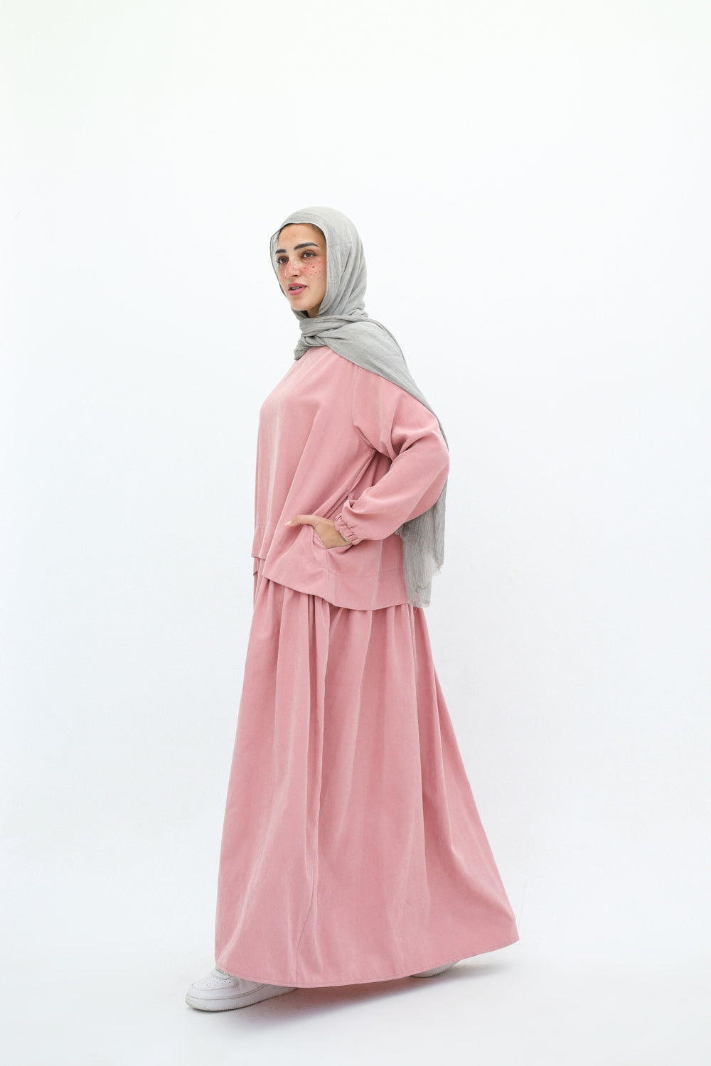 Motion dress- Pink
