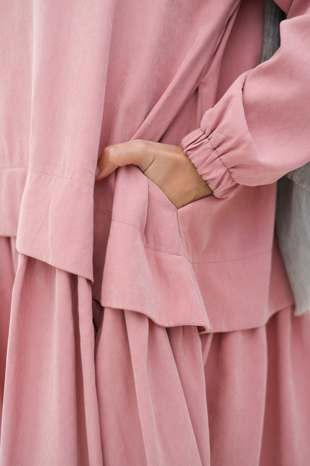 Motion dress- Pink