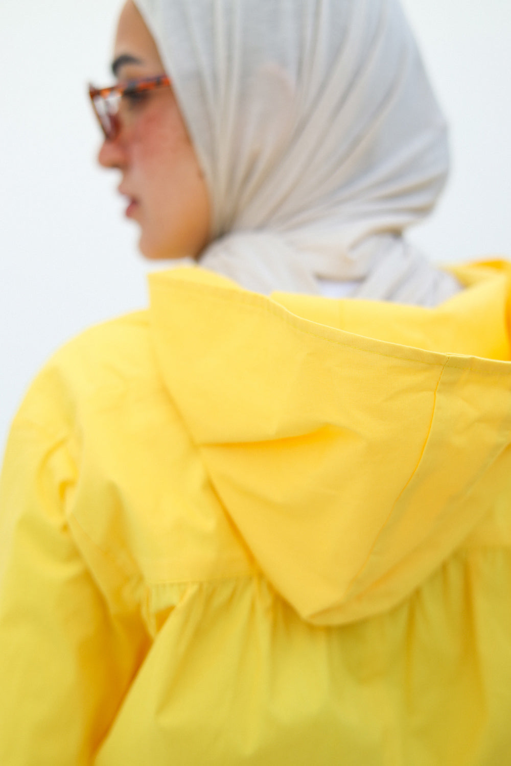 Chic-Cross Poplin Shirt (Yellow)