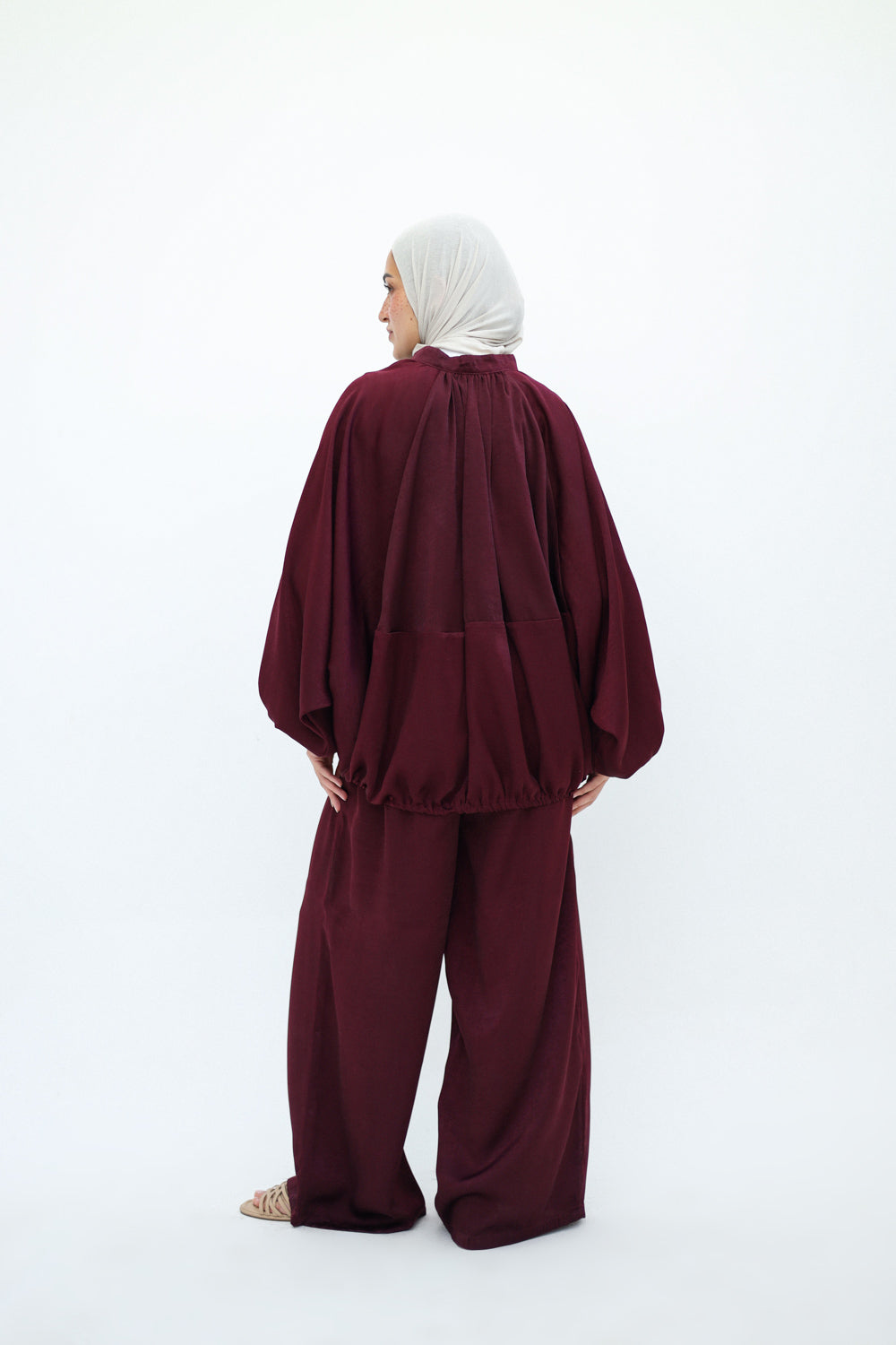 Air flow set- Burgundy