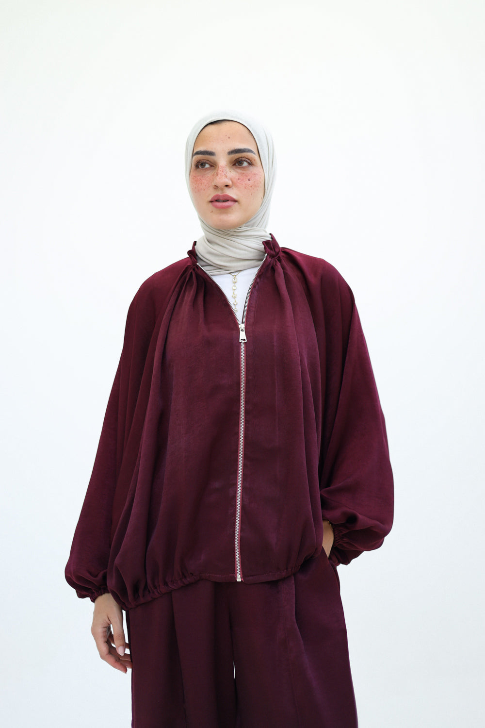 Air flow set- Burgundy