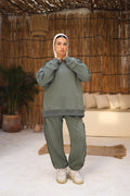 Wavy set - Olive