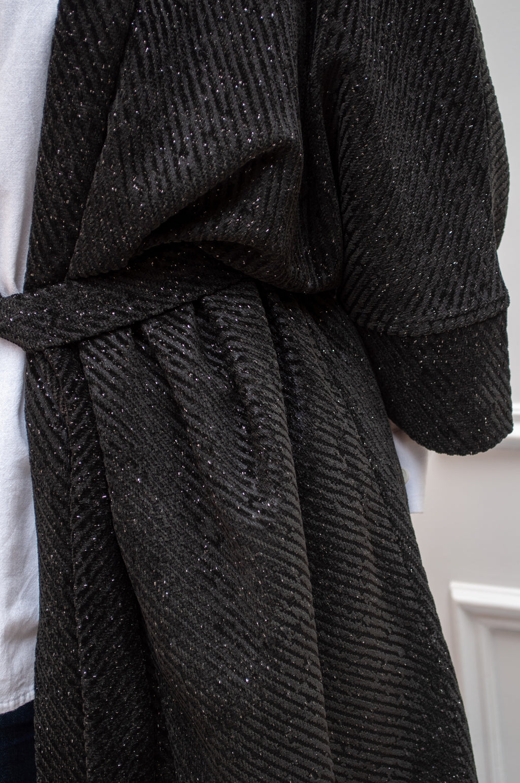 Velvet Cardigan (Black)