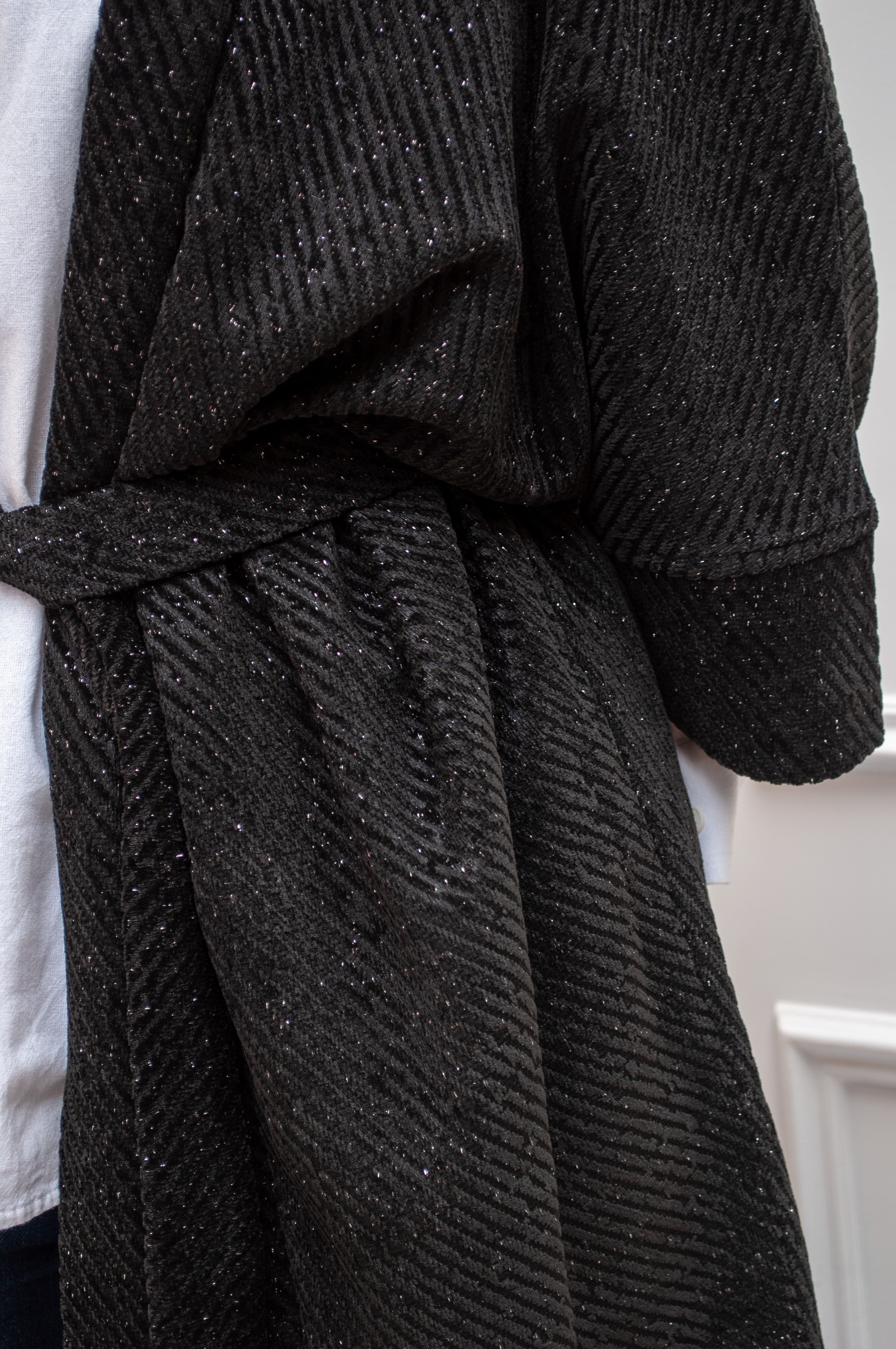 Velvet Cardigan (Black)