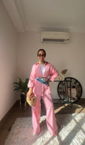 Essential linen Set- Pink