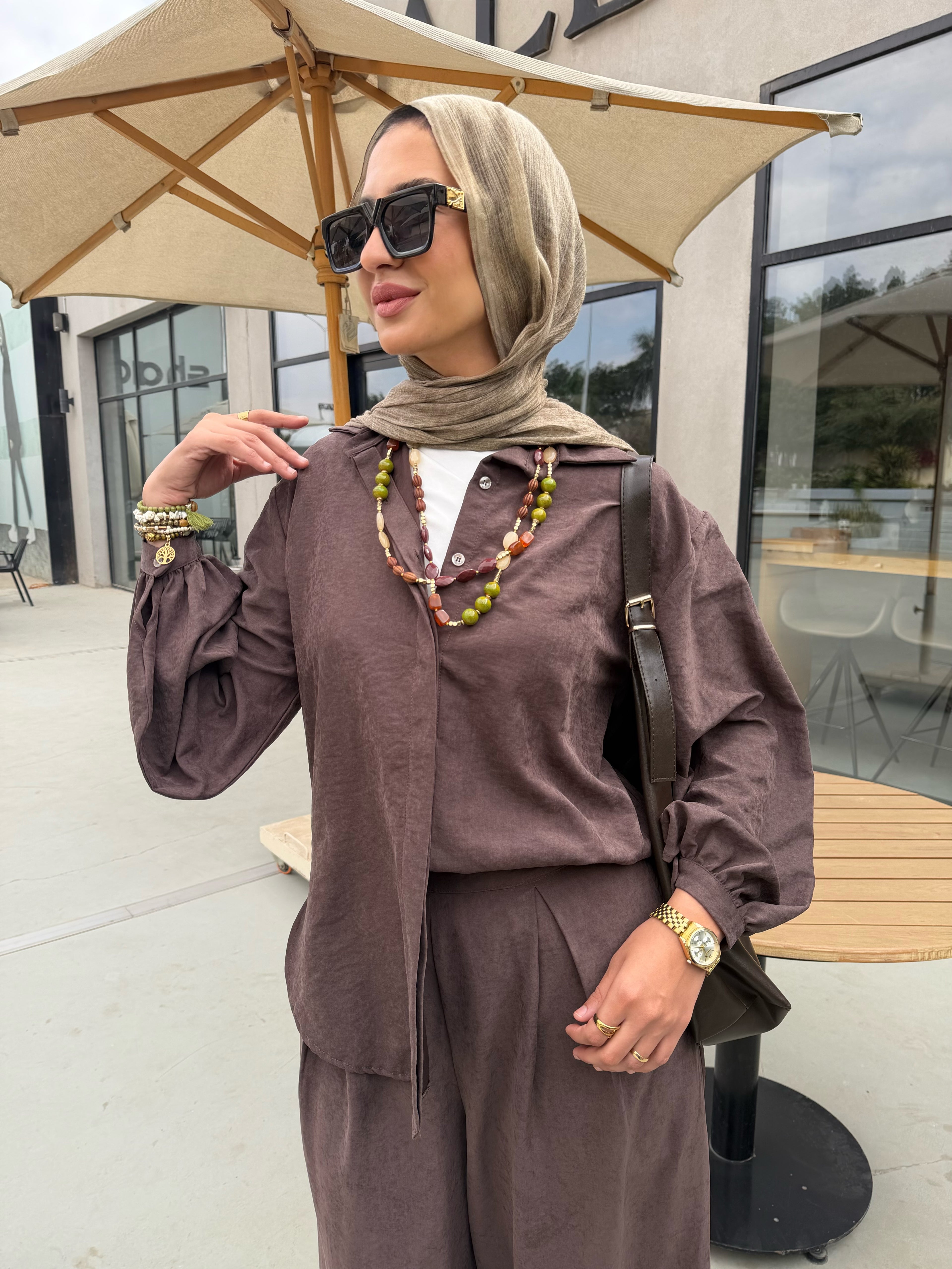 The Puffy set - Brown