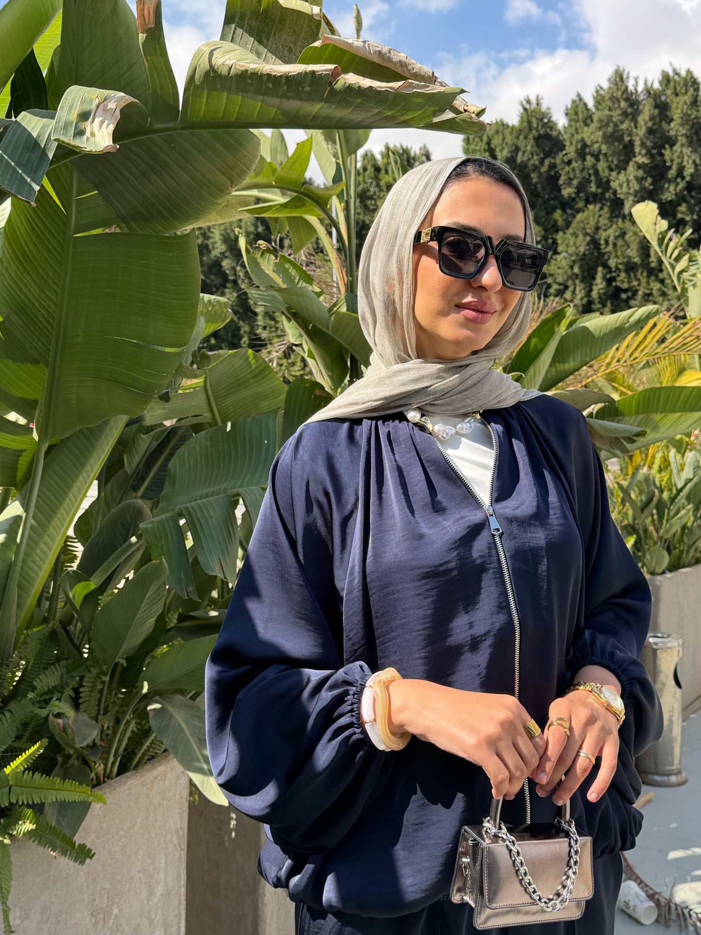 Air flow set- Navy blue