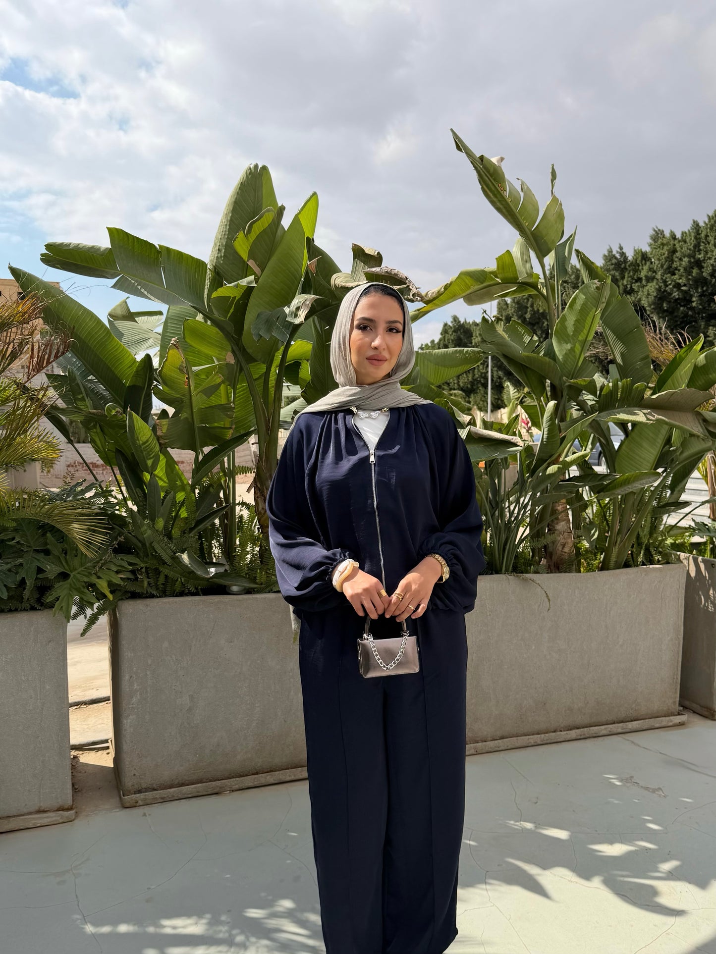 Air flow set- Navy blue