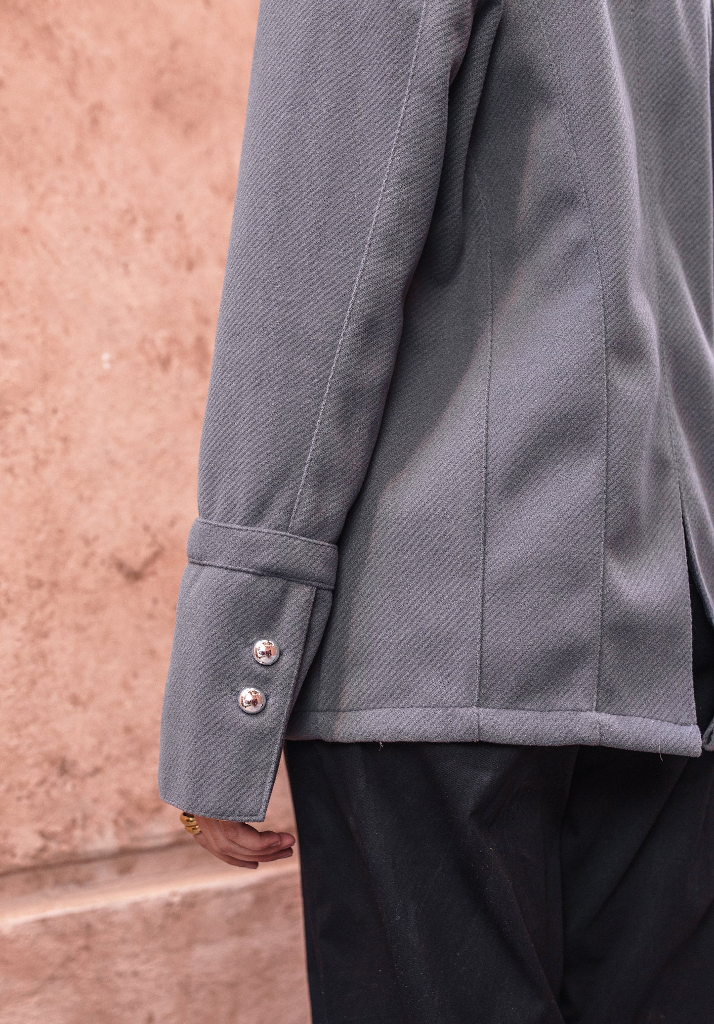 Soldier Jacket- Grey