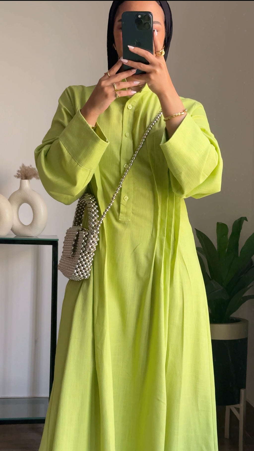 Luna Dress -Kiwi