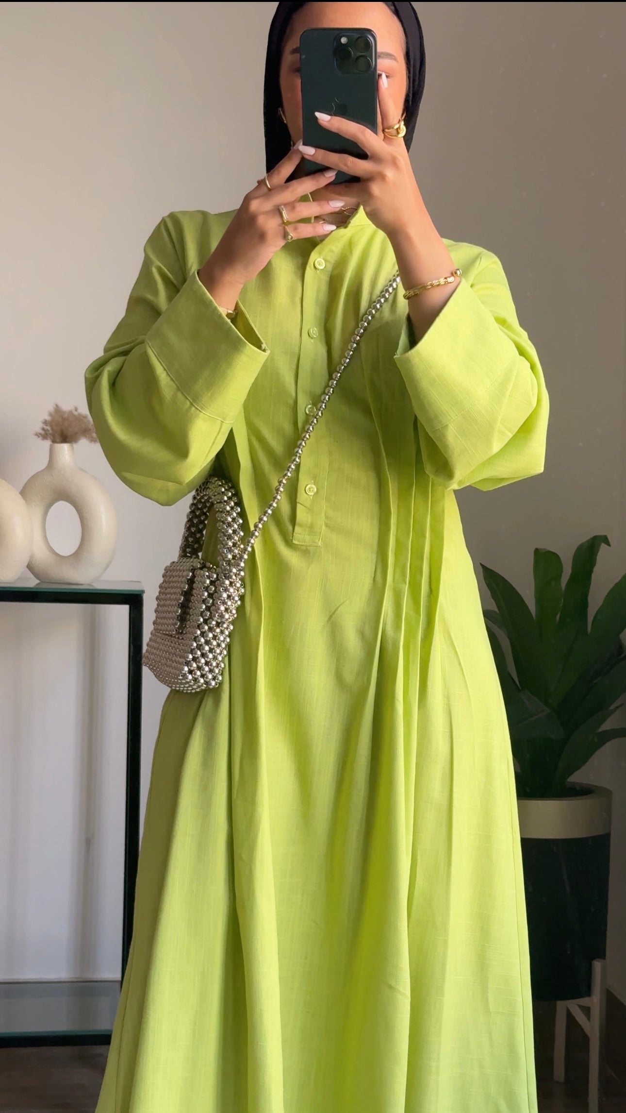 Luna Dress -Kiwi