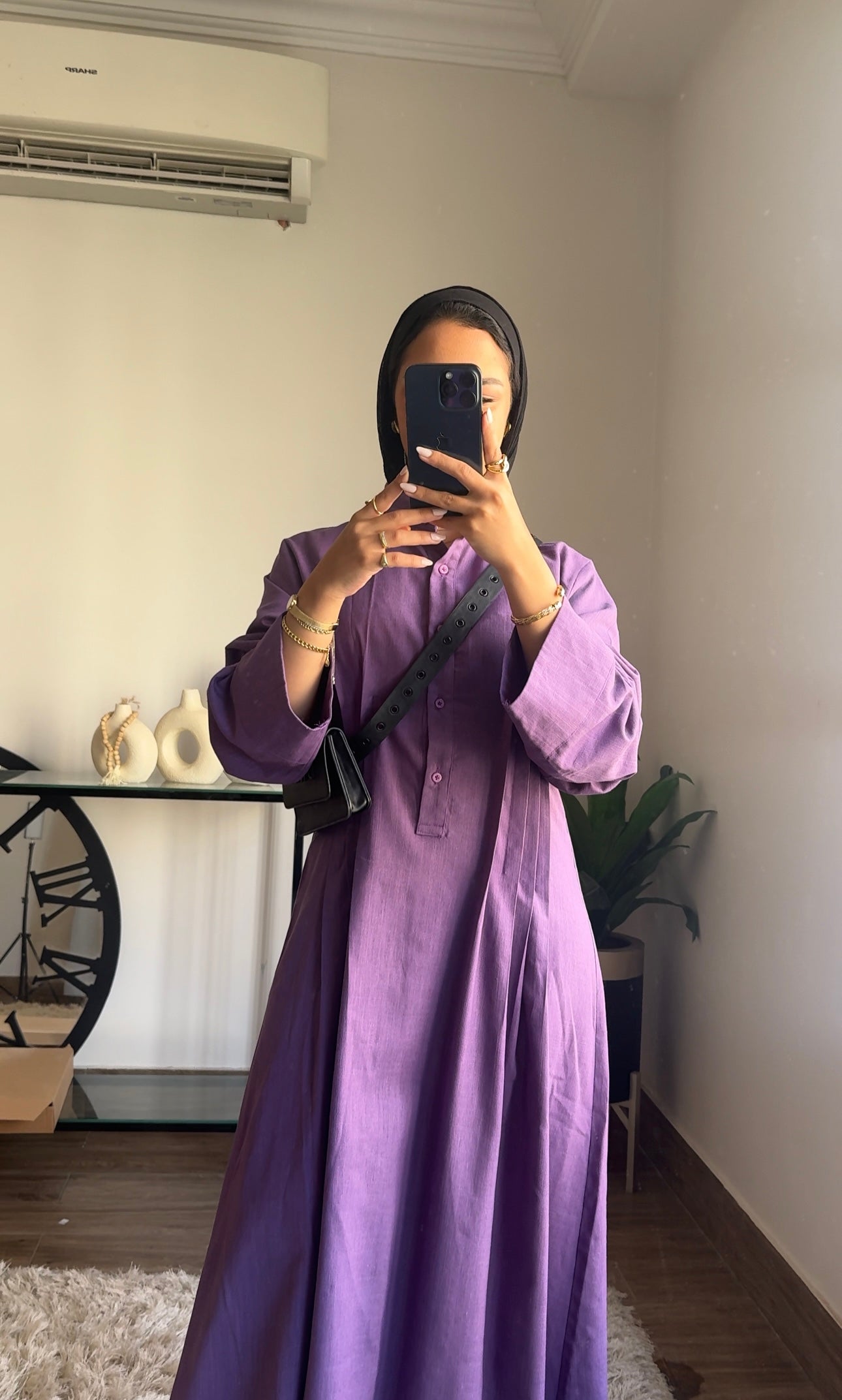 Luna dress- Purple