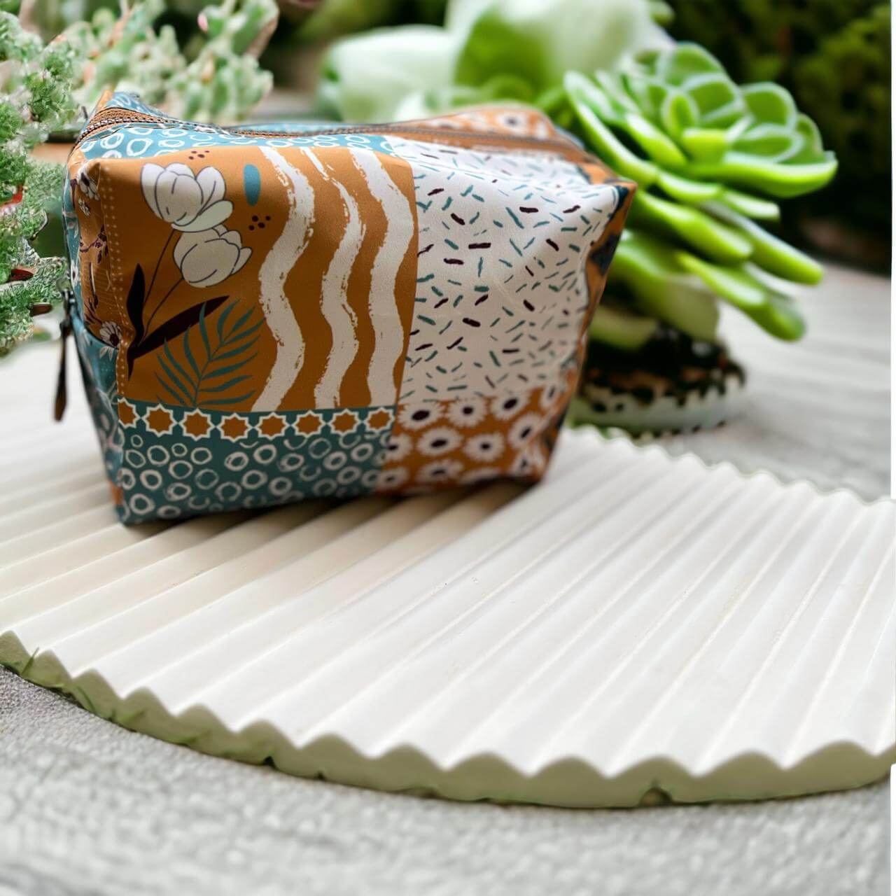 Waves Makeup Bag