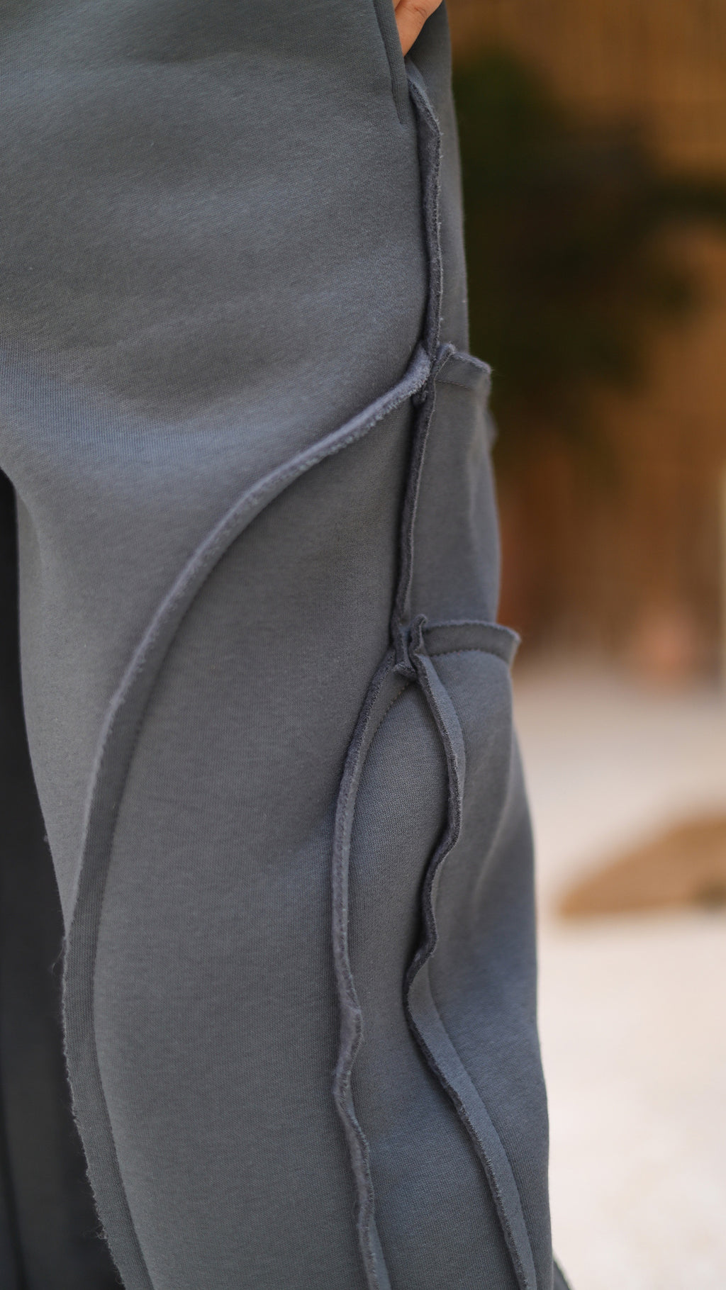 Wavy Set - Charcoal black
