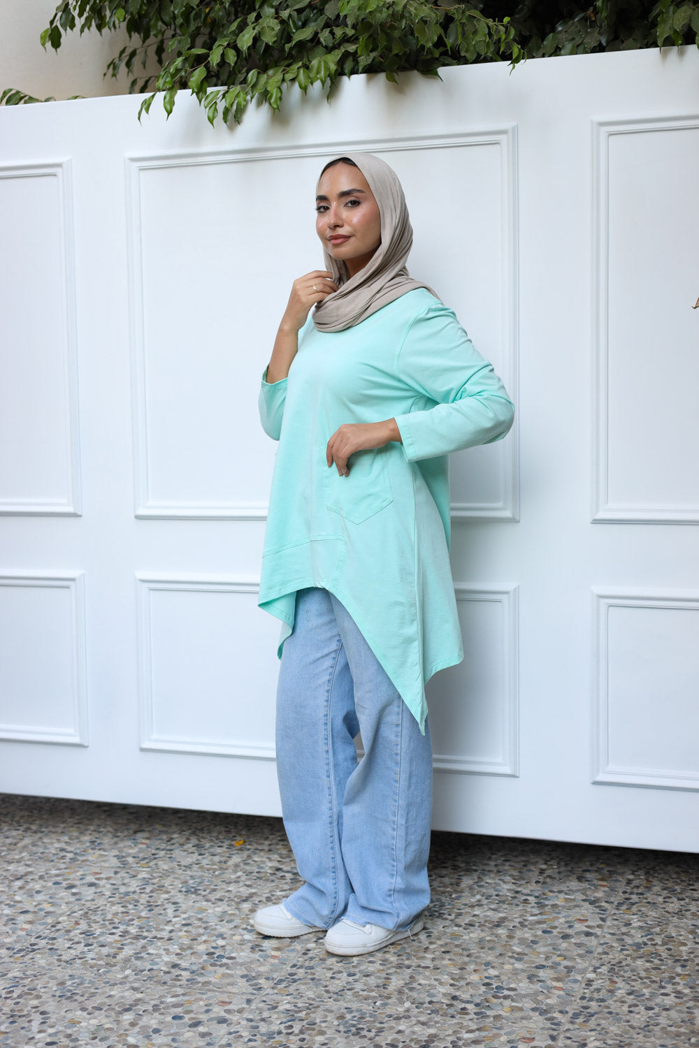 Cotton T-shirt Mint