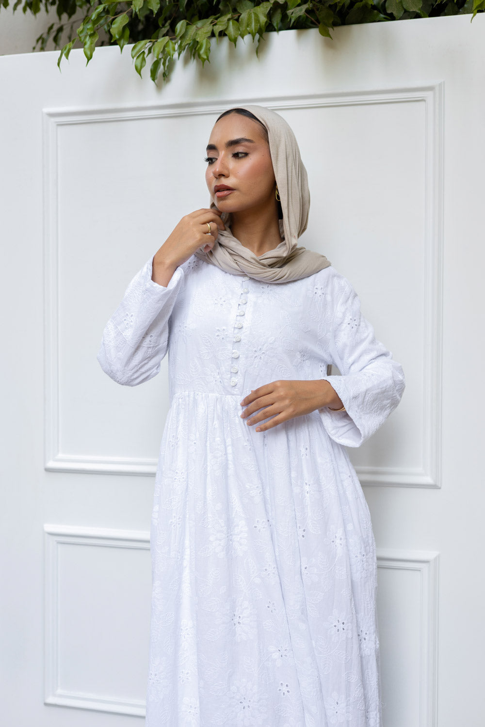 Princess dress-White