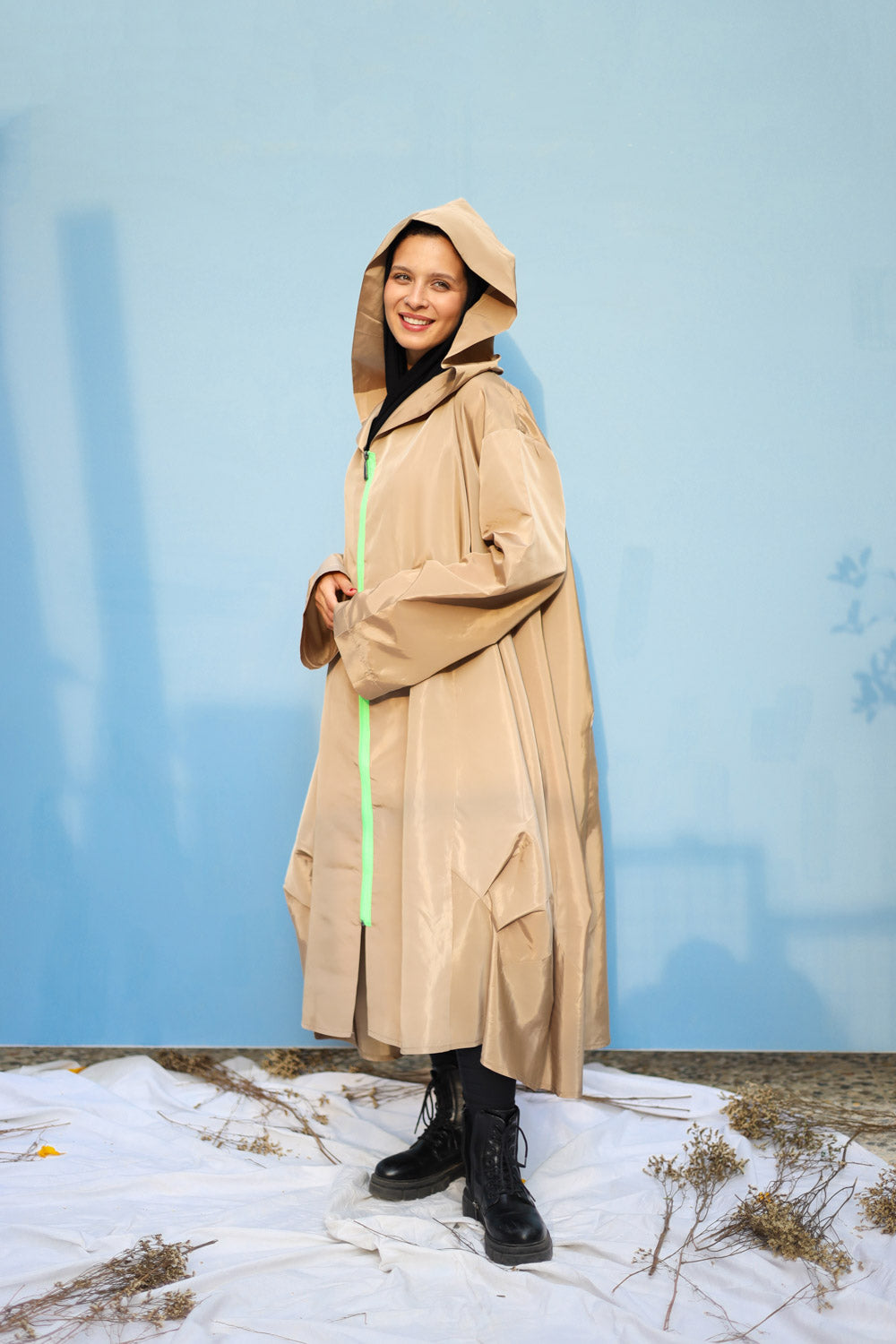 Rain Coat (Beige)