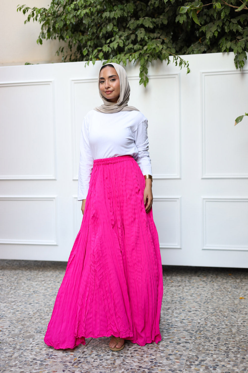Crush Skirt - Fushia
