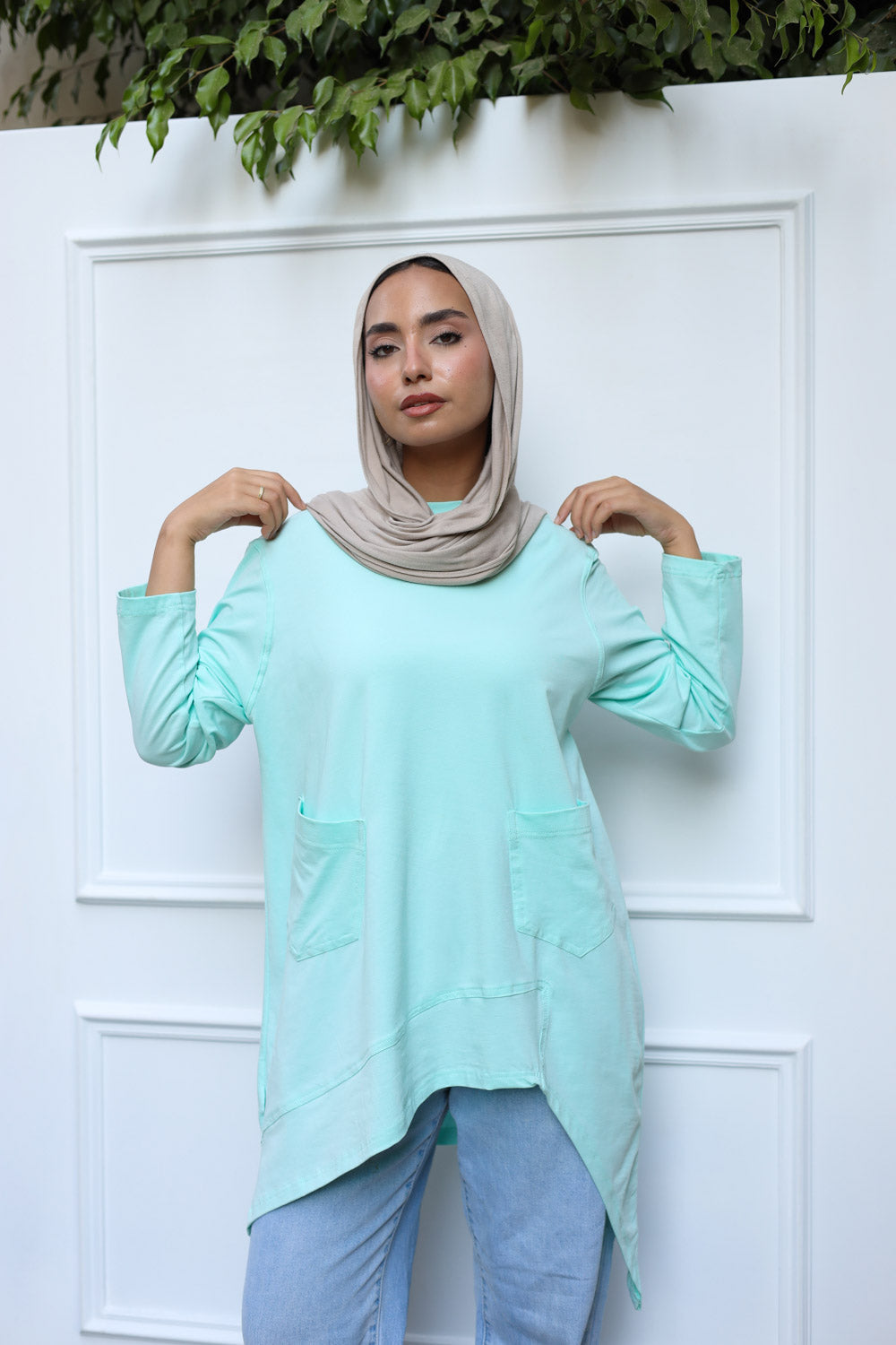 Cotton T-shirt Mint