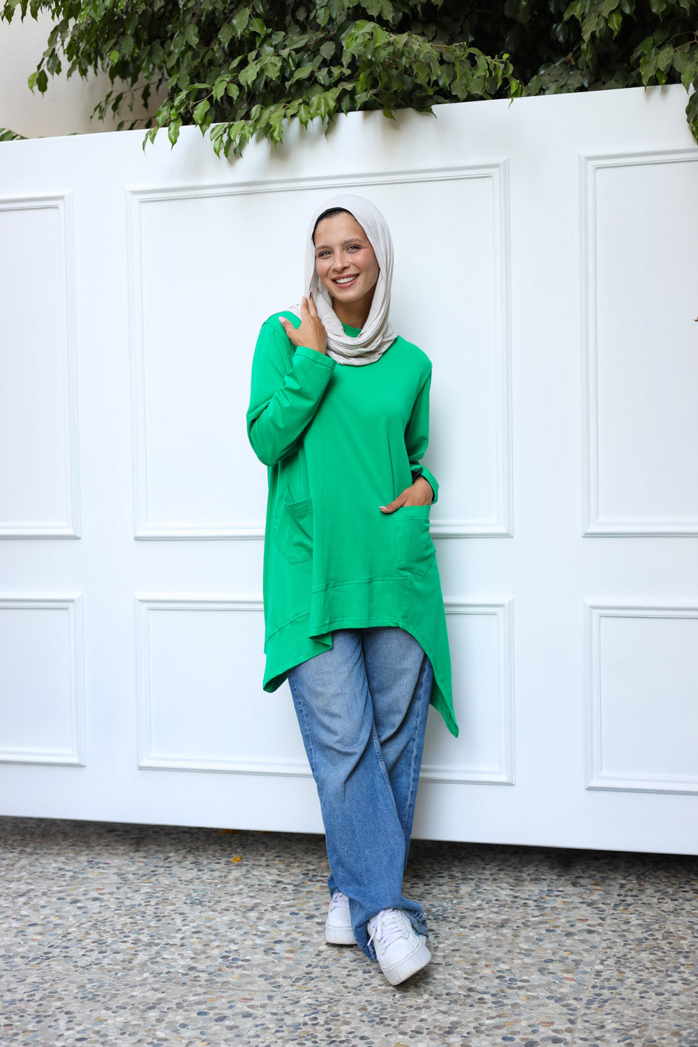 Cotton T-shirt Green