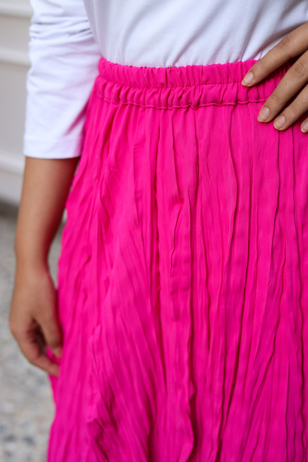 Crush Skirt - Fushia