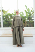 Motion dress- Olive