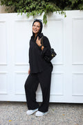 Essential linen Set - Black