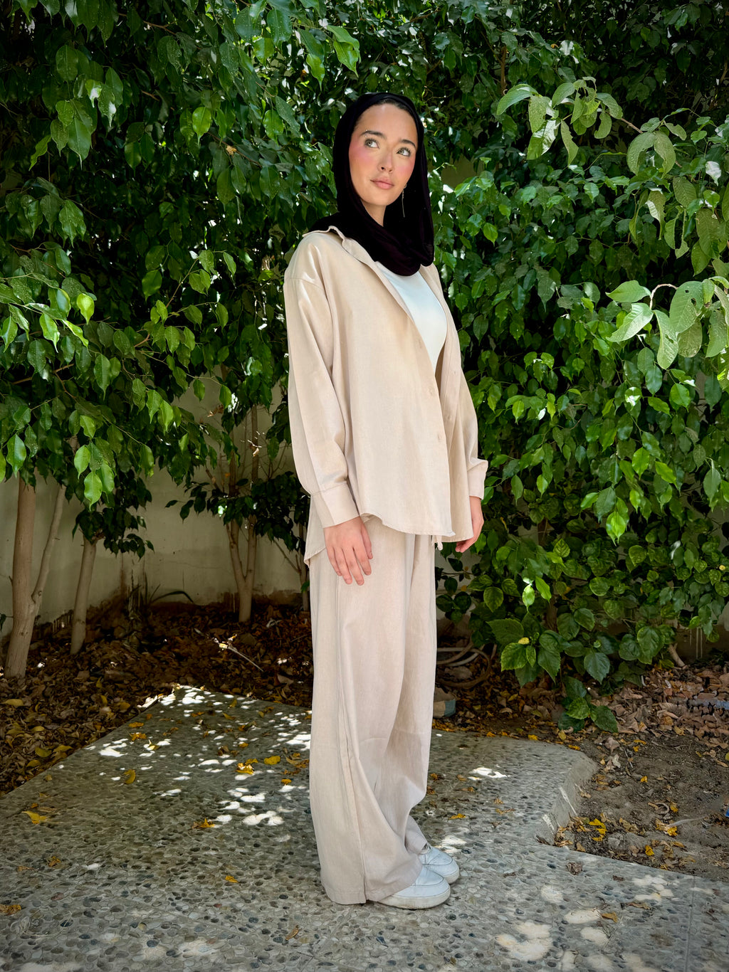 Essential linen Set - Beige