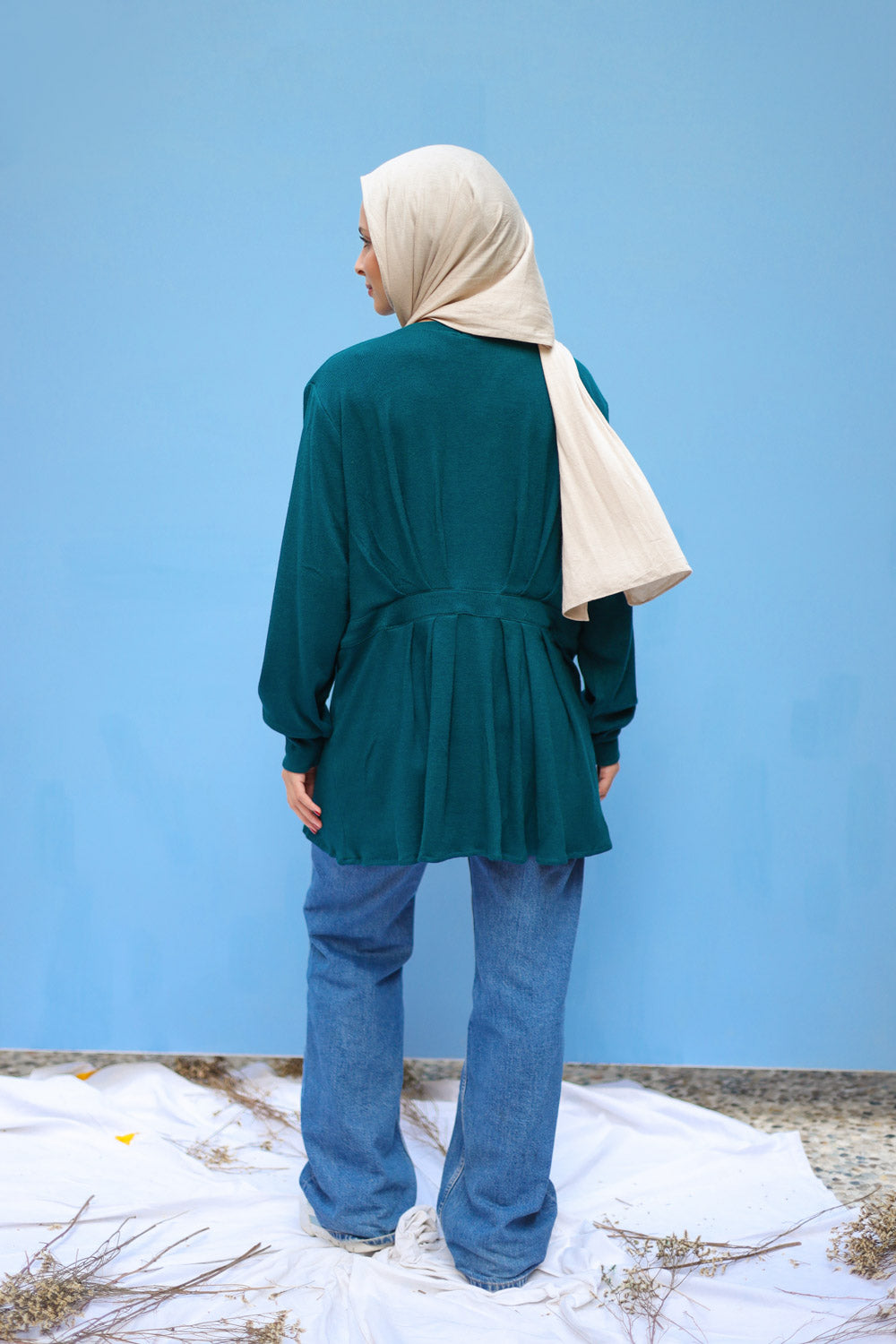 Velora Top- Teal