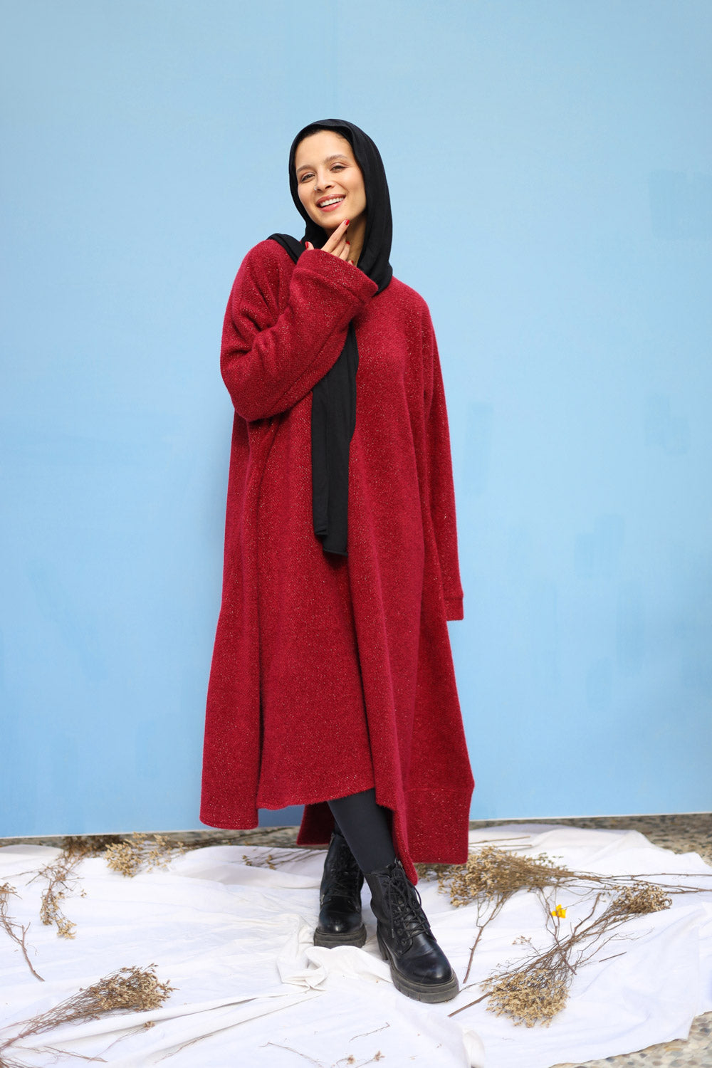 Asymmetria (Burgundy)