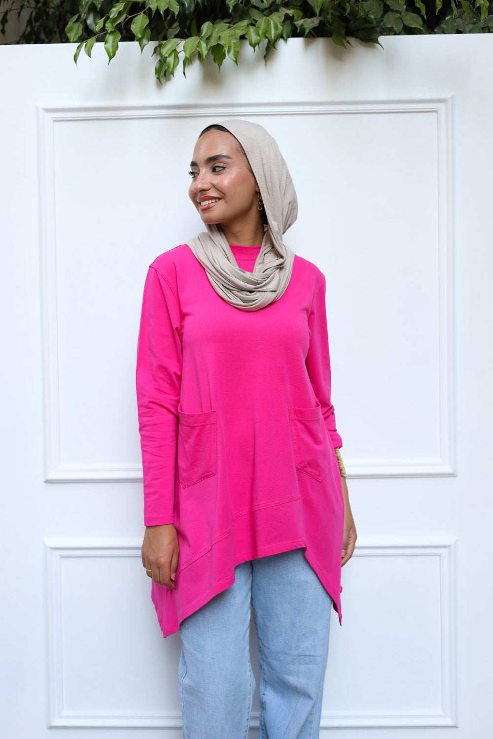 Cotton T-shirt Pink