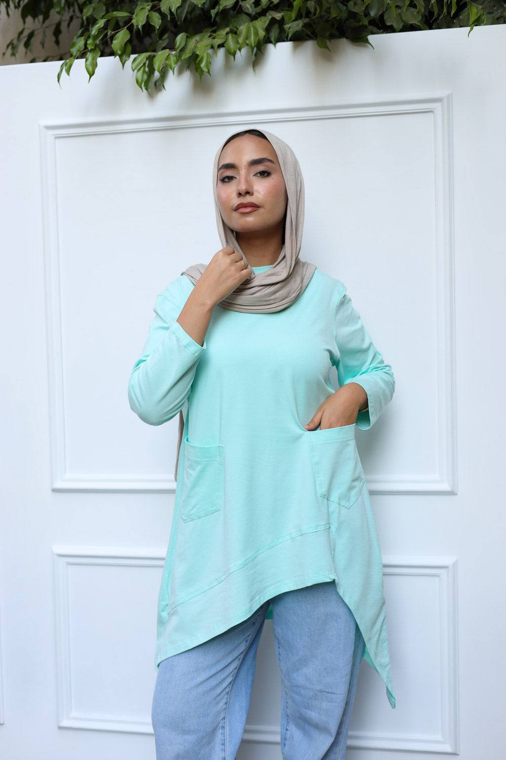 Cotton T-shirt Mint