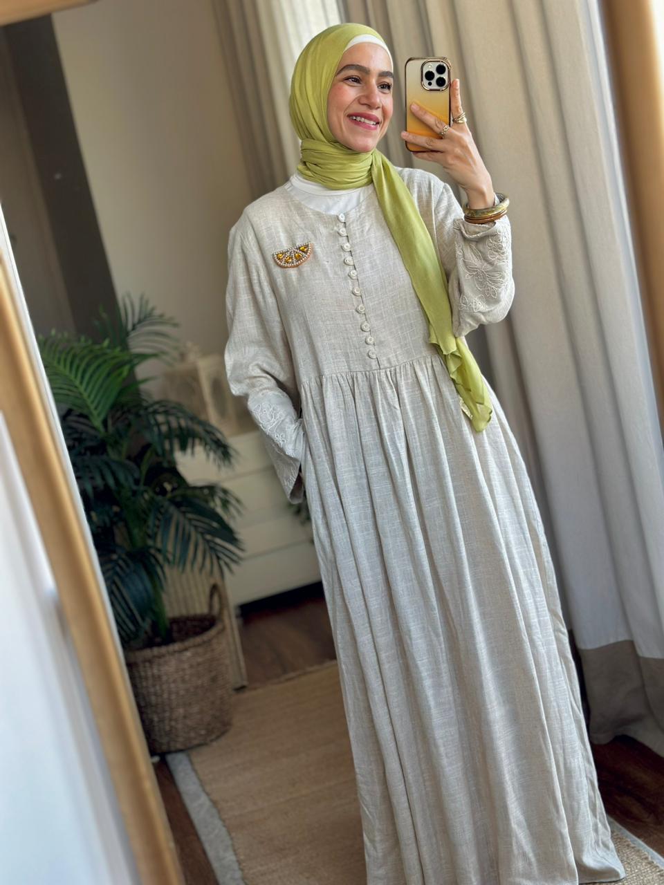 Princess Dress _Beige