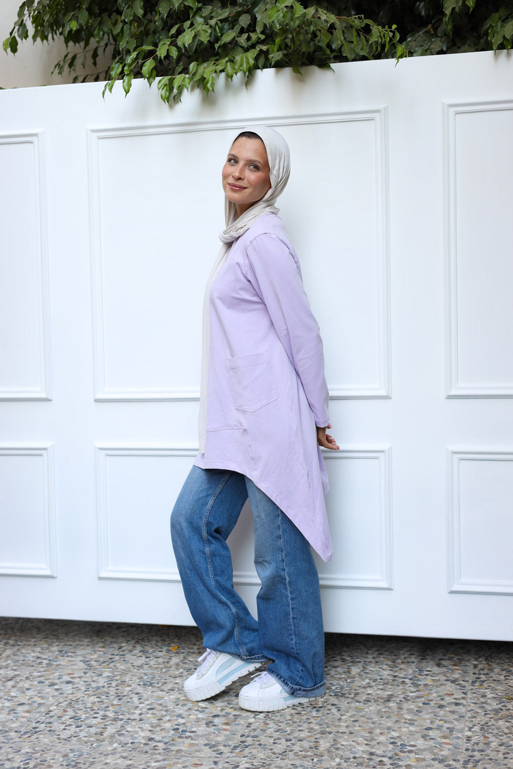 Cotton T-shirt Lavender