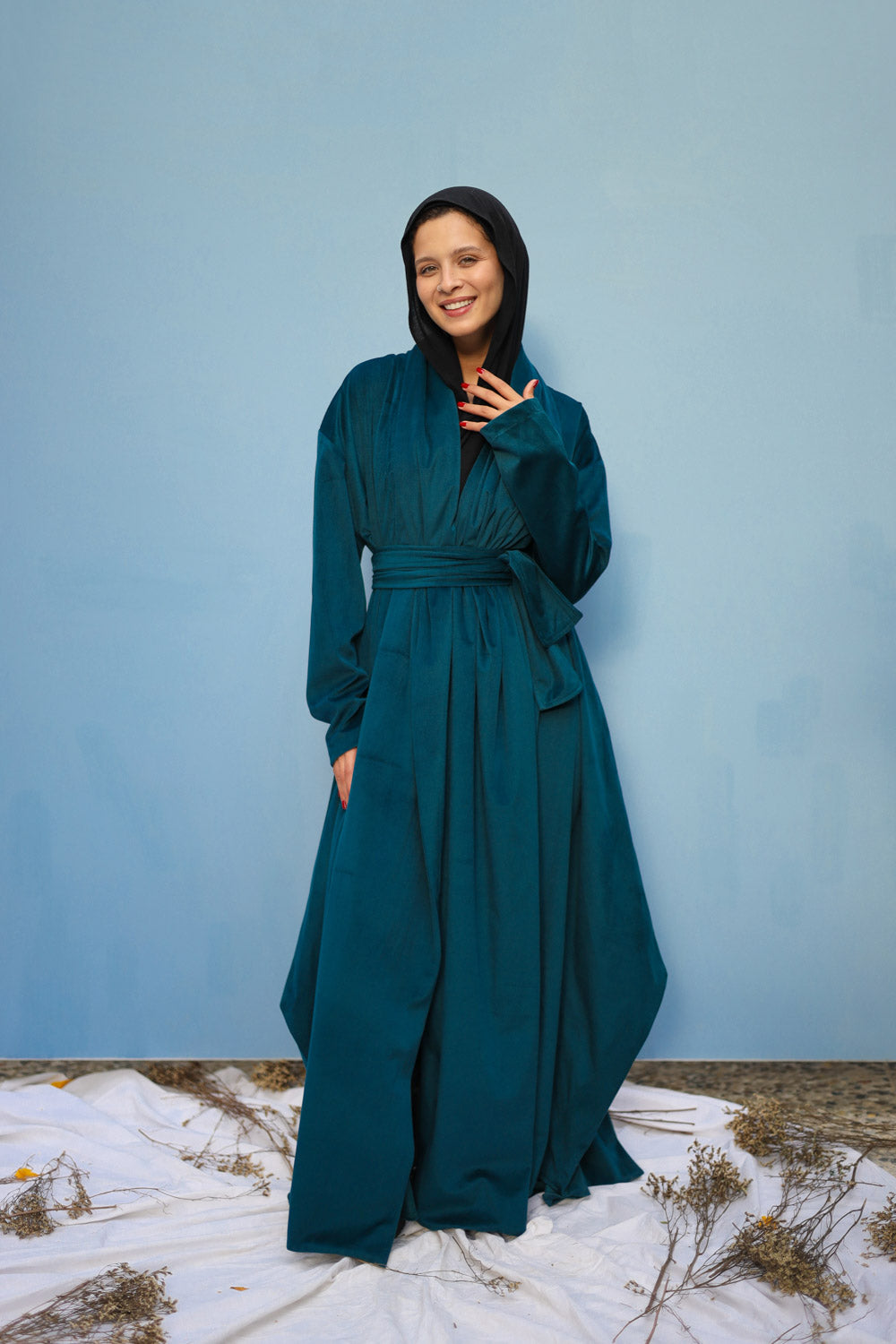 Balloon Flow- Deep Teal