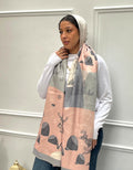 Blush desert (Wool Scarf)