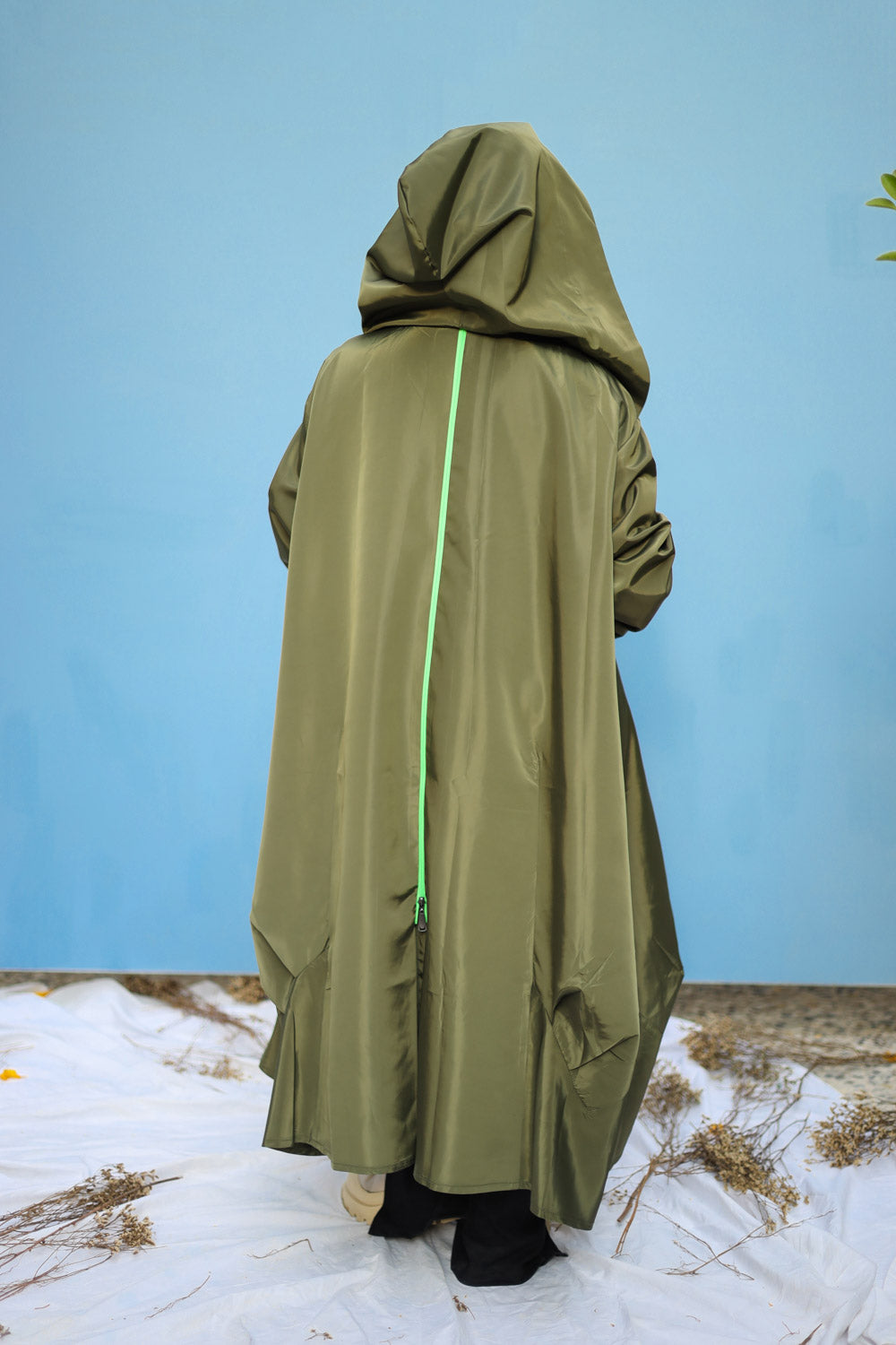 Rain Coat (Olive)